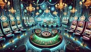 Cricket and casino-style entertainment sections on 2023 bd